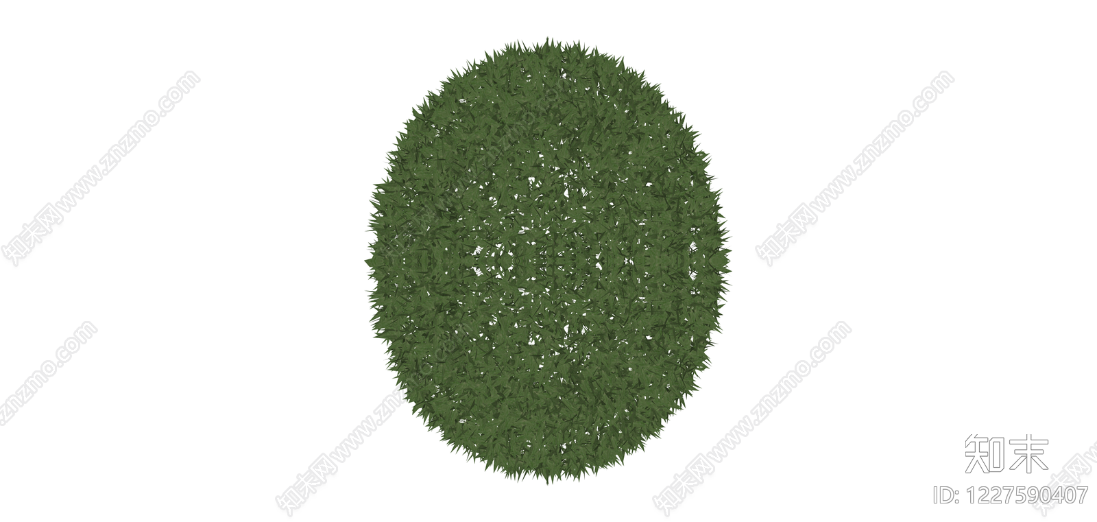 球形景观绿植SU模型下载【ID:1227590407】