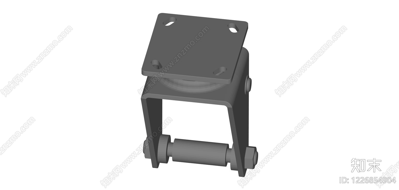 重型工业万向轮SU模型下载【ID:1226854904】