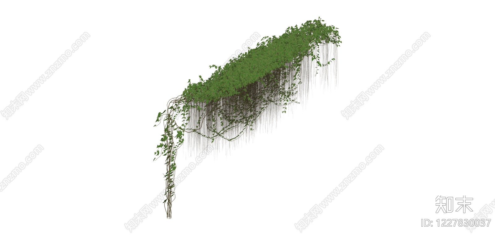 垂吊绿植景观装置SU模型下载【ID:1227830037】