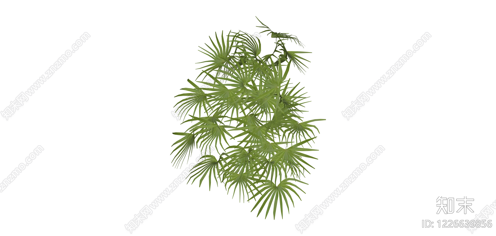 仿真绿植藤蔓组件SU模型下载【ID:1226639856】
