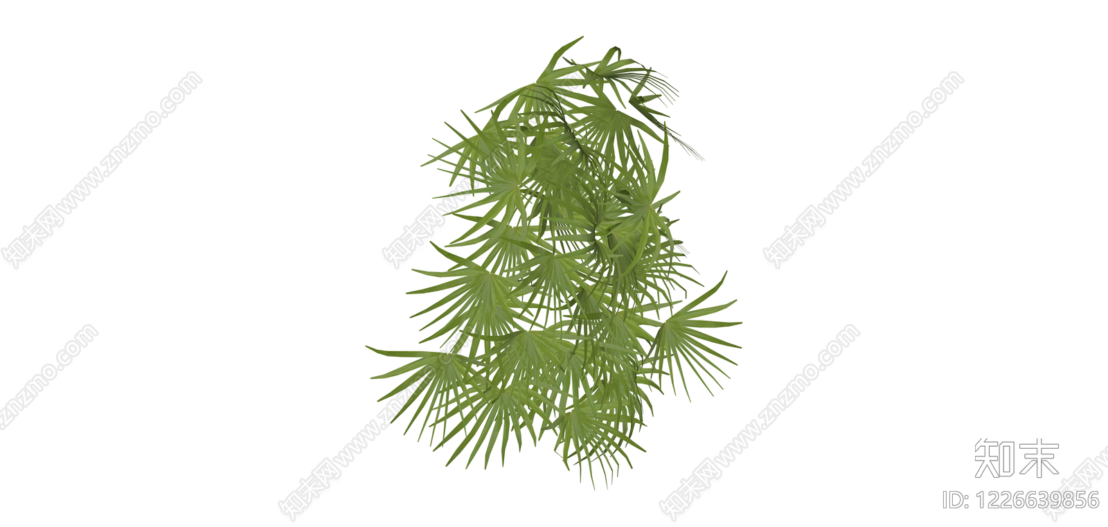 仿真绿植藤蔓组件SU模型下载【ID:1226639856】