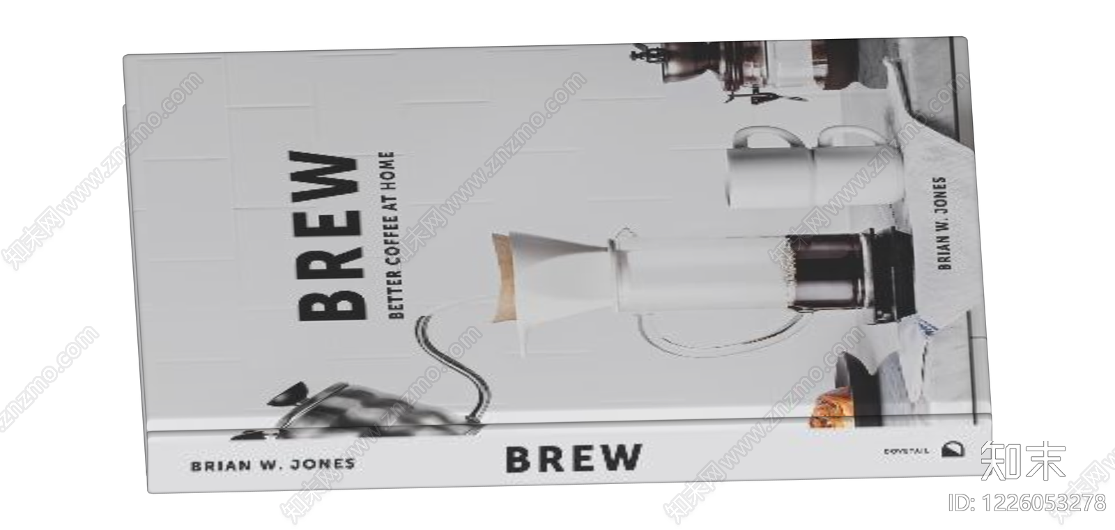 书籍《BREW》咖啡书SU模型下载【ID:1226053278】