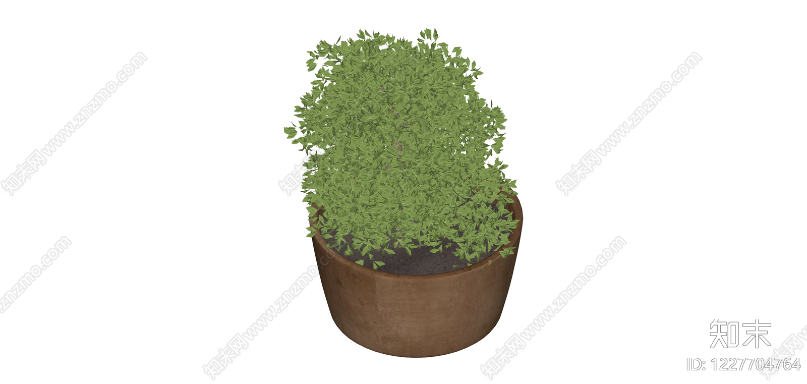 盆栽绿植模型SU模型下载【ID:1227704764】