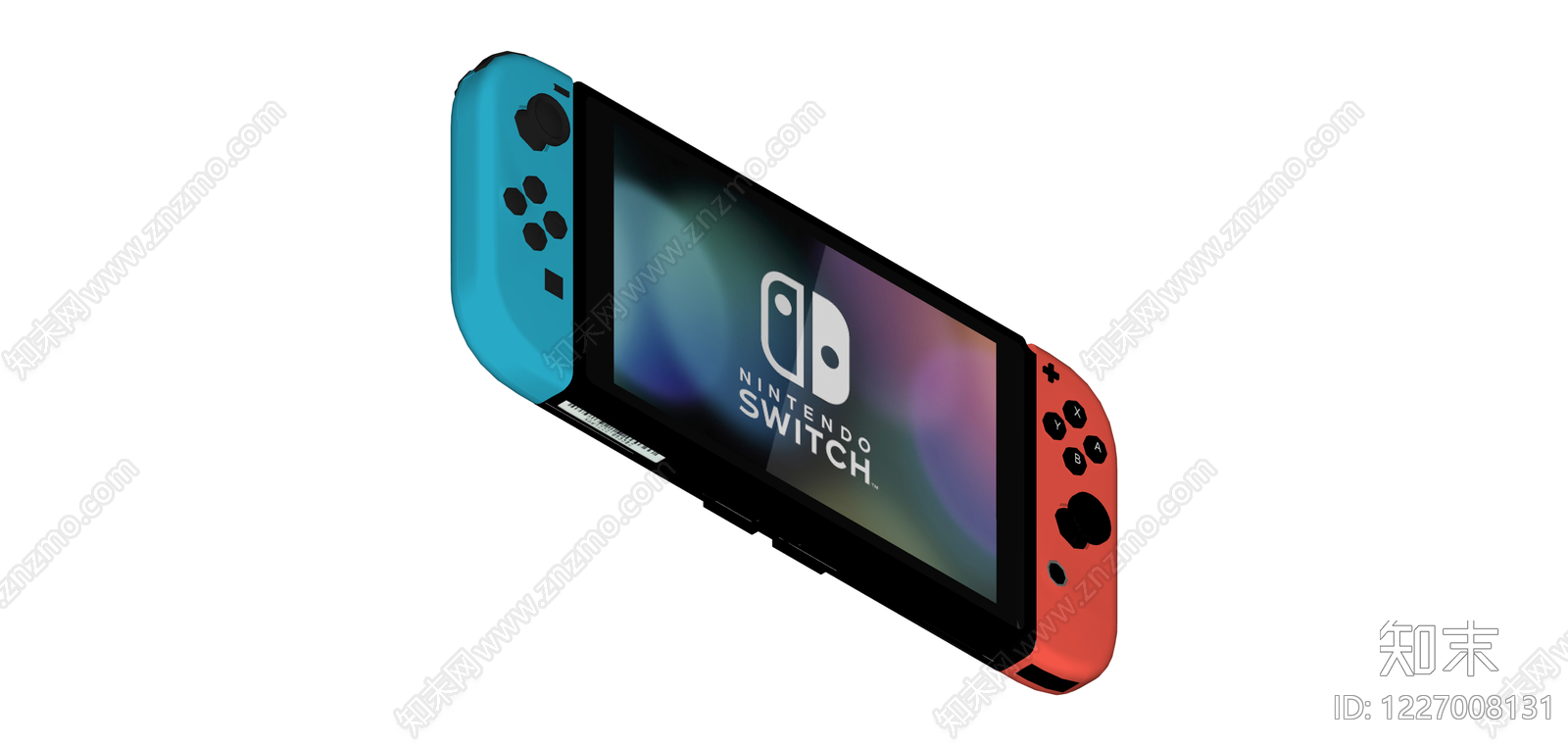 任天堂Switch游戏机SU模型下载【ID:1227008131】