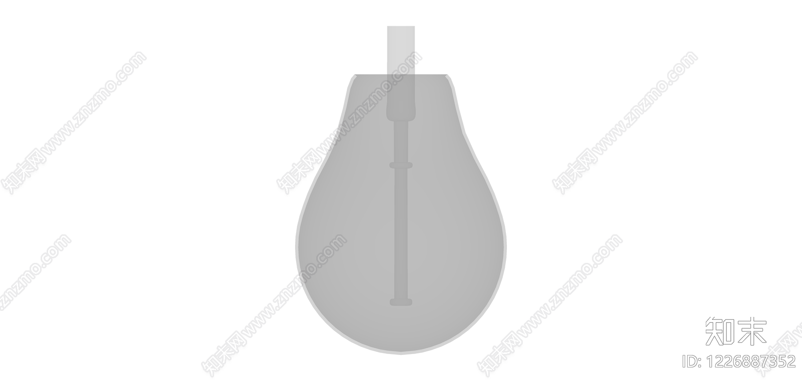吊灯灯具模型SU模型下载【ID:1226887352】