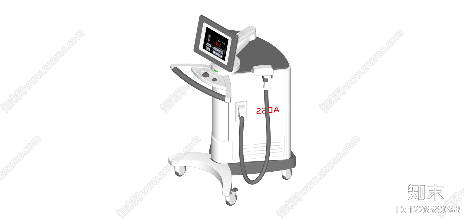 医用超声波诊断仪SU模型下载【ID:1226580343】