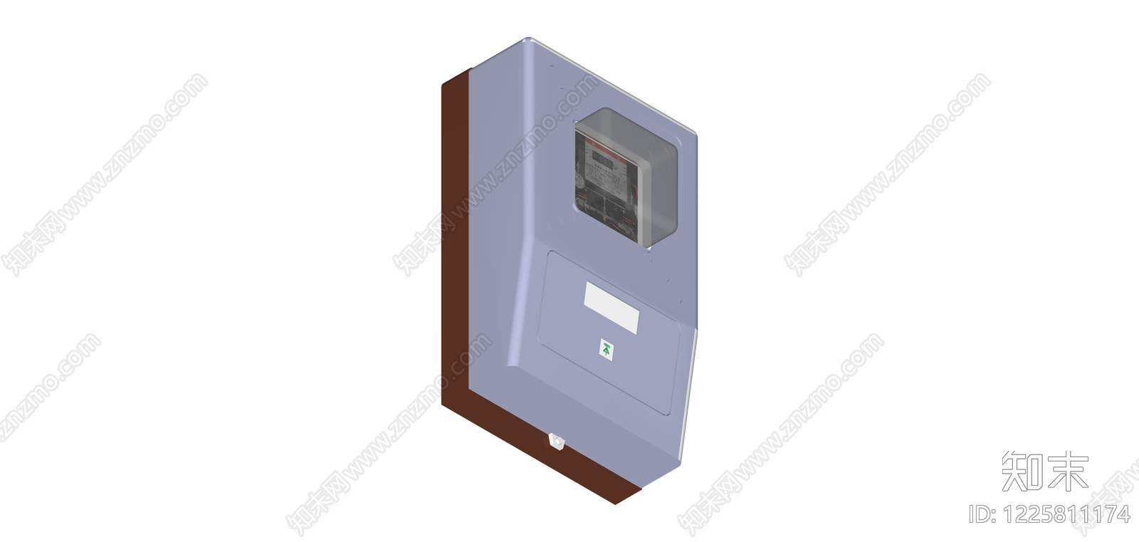 挂墙式电表箱SU模型下载【ID:1225811174】