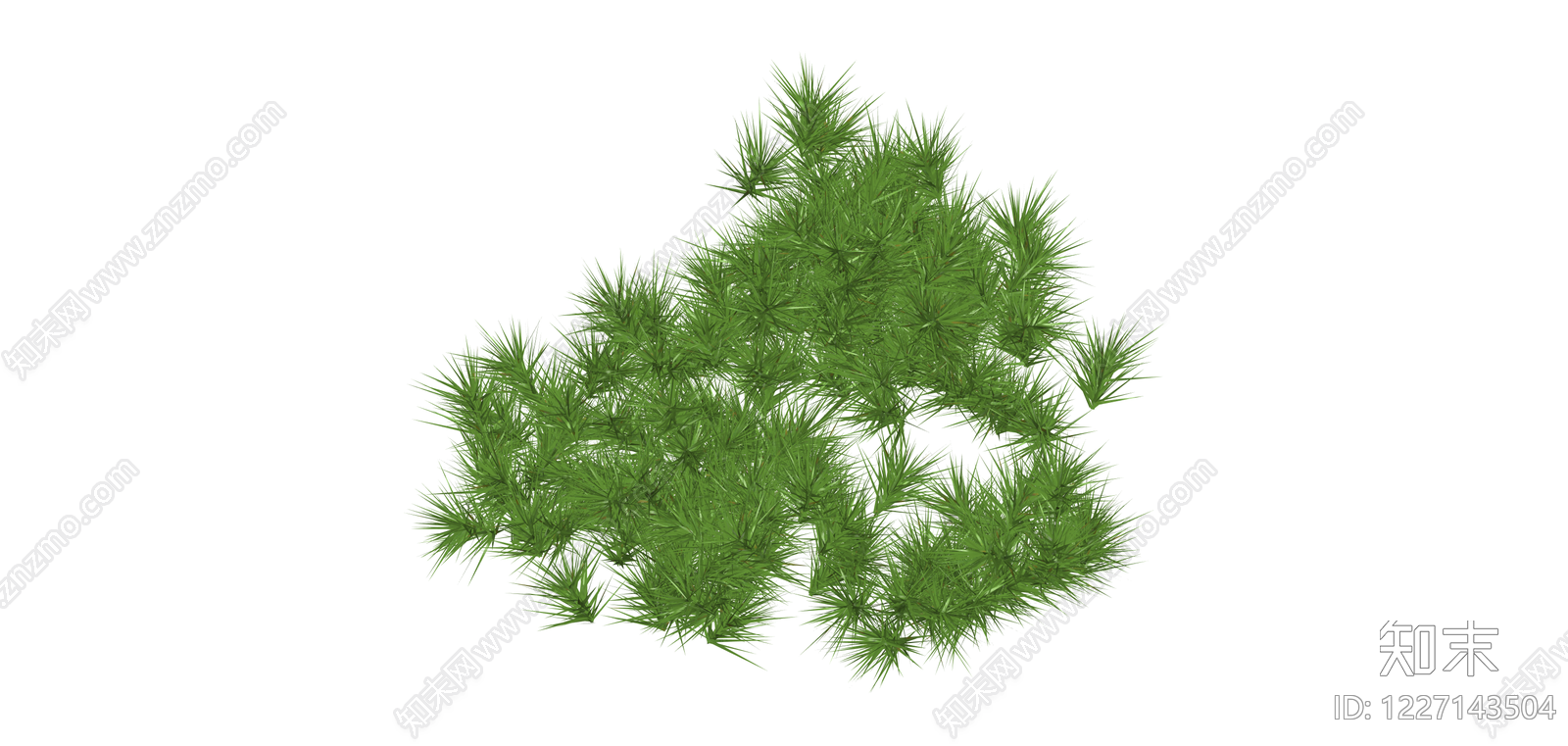 景观绿植组SU模型下载【ID:1227143504】