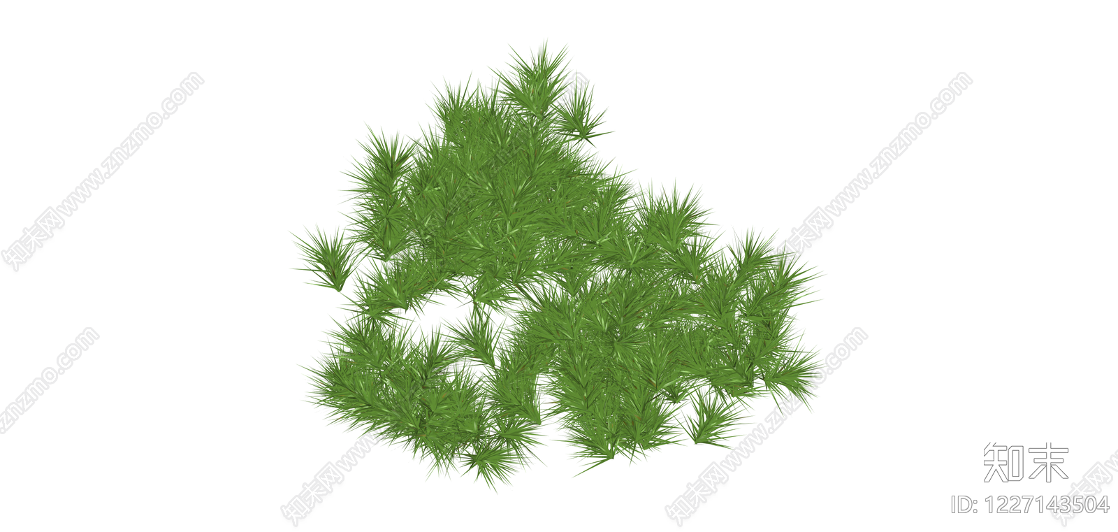 景观绿植组SU模型下载【ID:1227143504】