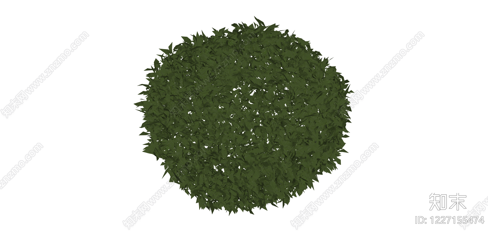 球形绿植灌木模型SU模型下载【ID:1227155474】