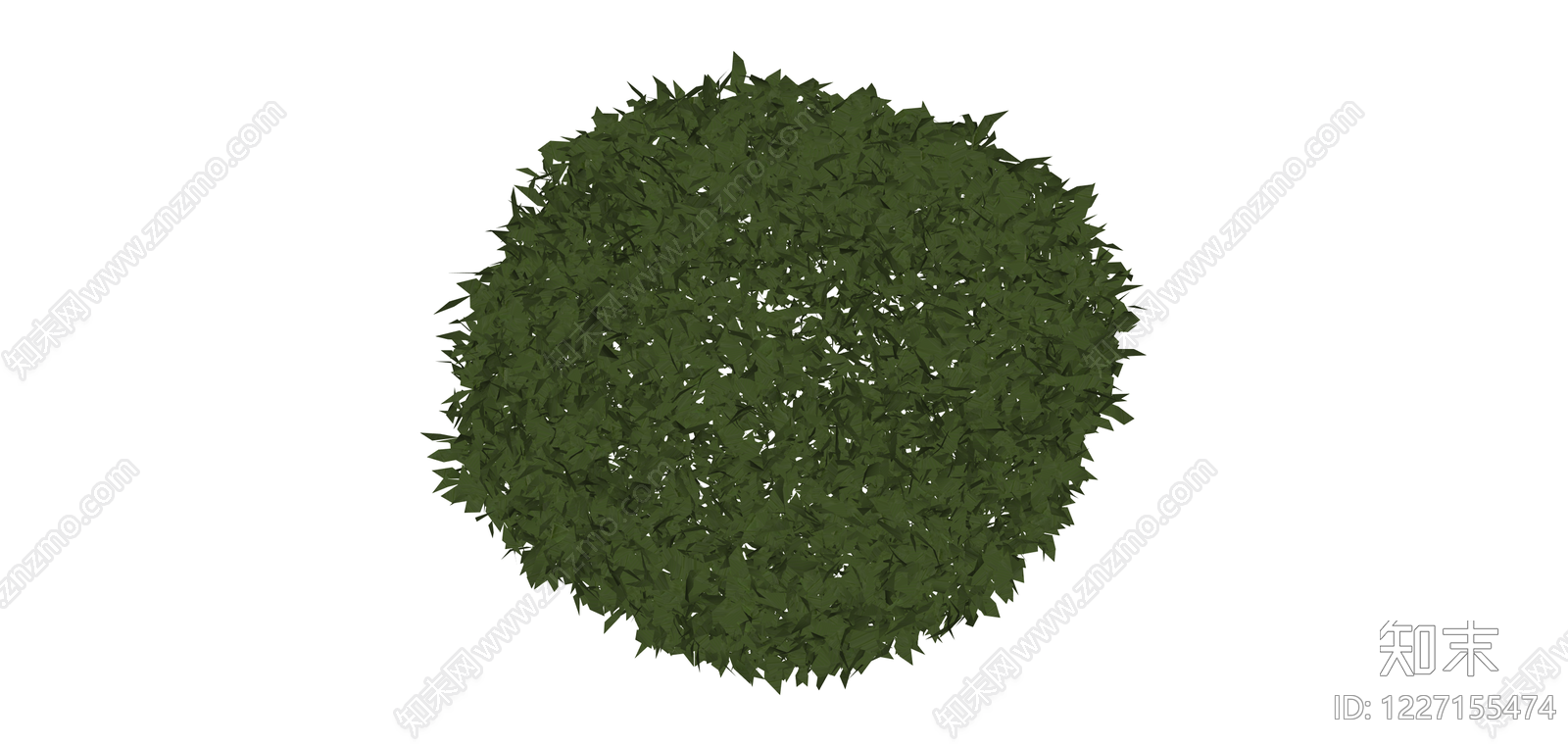 球形绿植灌木模型SU模型下载【ID:1227155474】
