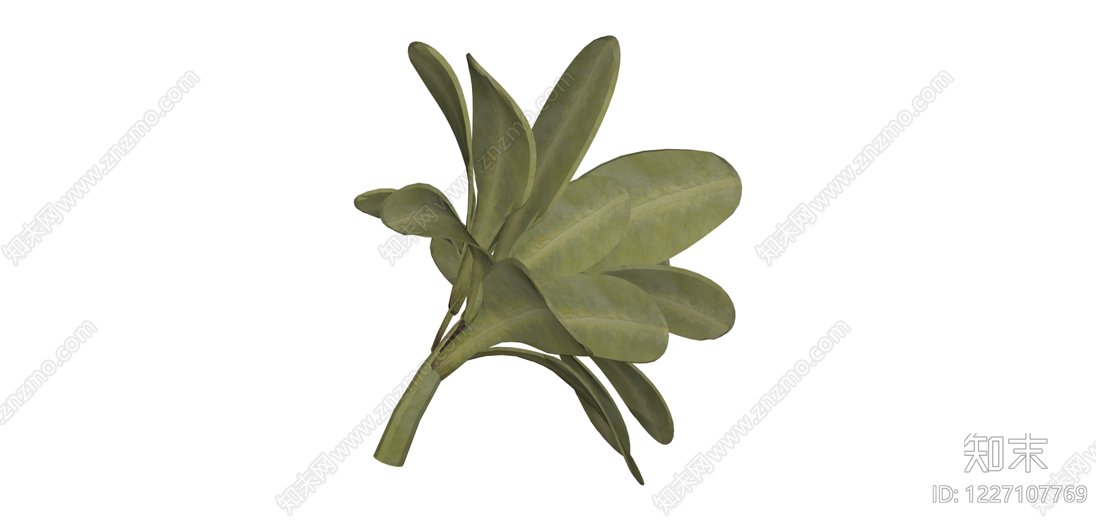 独立绿植灌木模型SU模型下载【ID:1227107769】