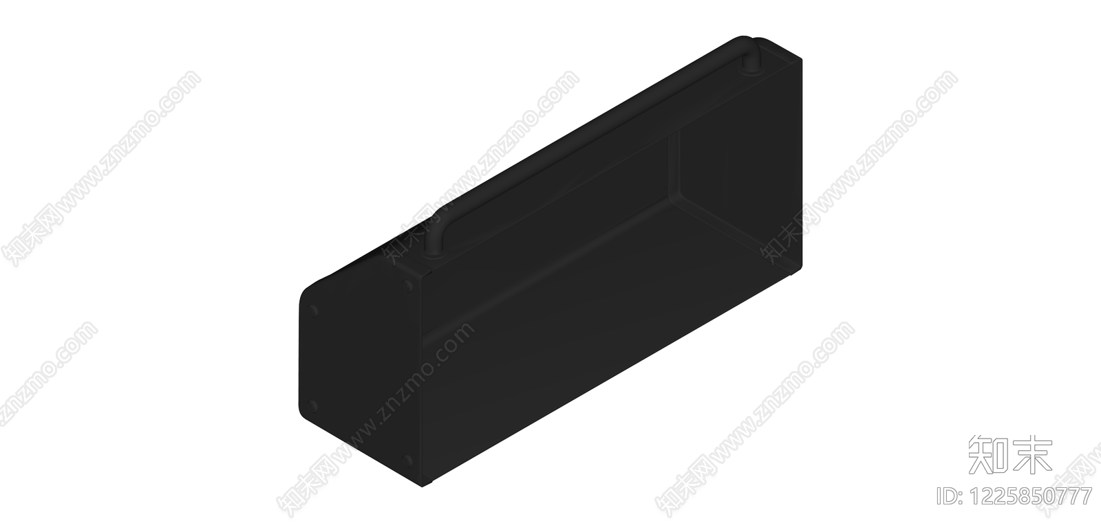黑色手提工具箱SU模型下载【ID:1225850777】