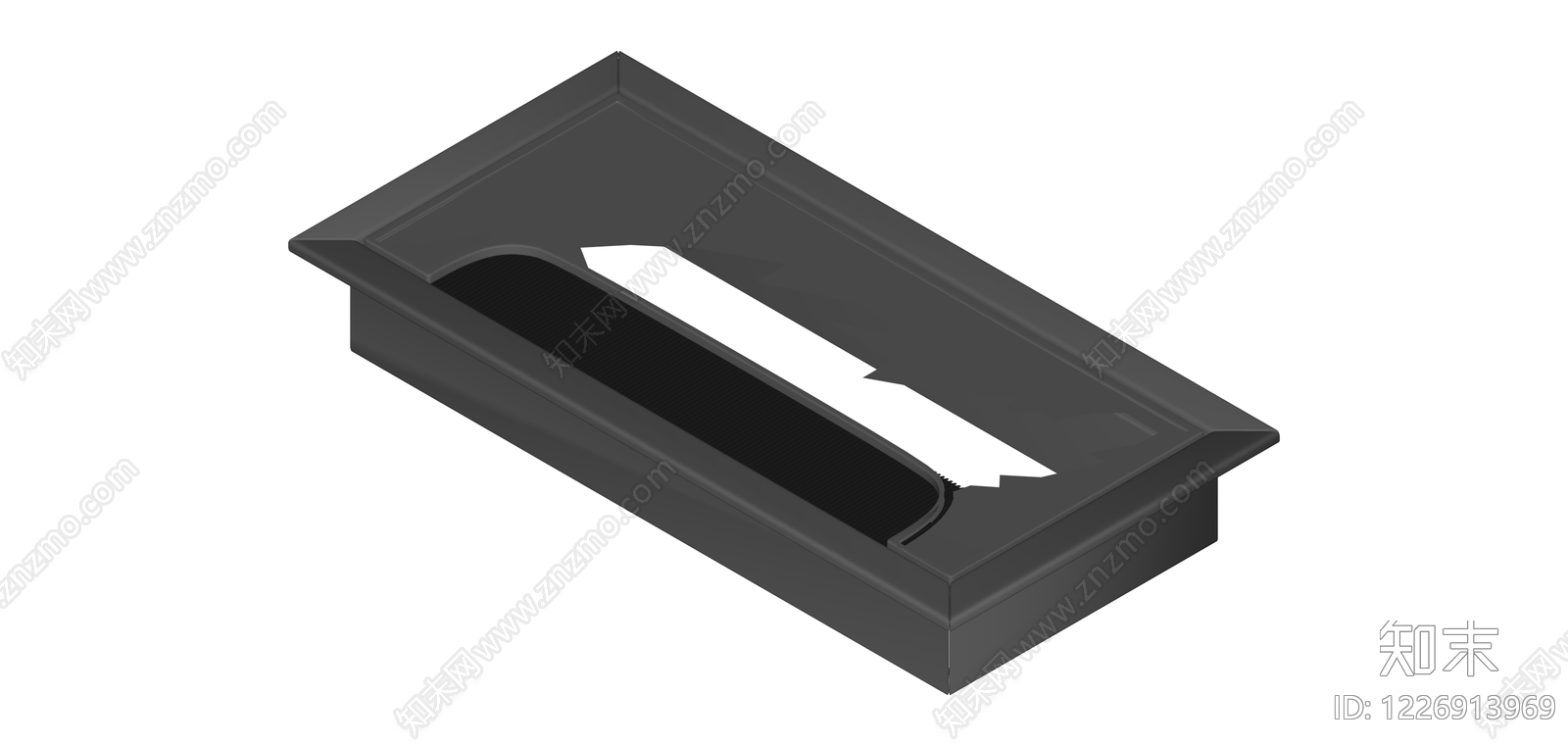 矩形通风口格栅SU模型下载【ID:1226913969】