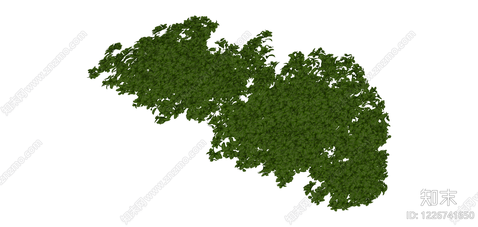 绿色灌木丛景观模型SU模型下载【ID:1226741650】