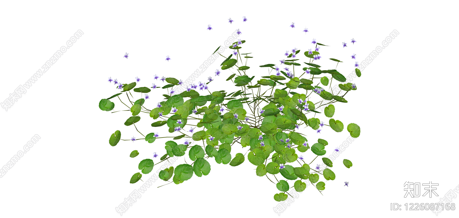 带花水生植物景观SU模型下载【ID:1226087168】