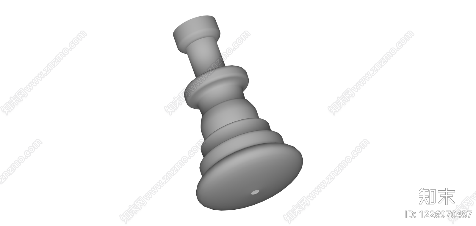 装饰性旋钮或把手SU模型下载【ID:1226970487】