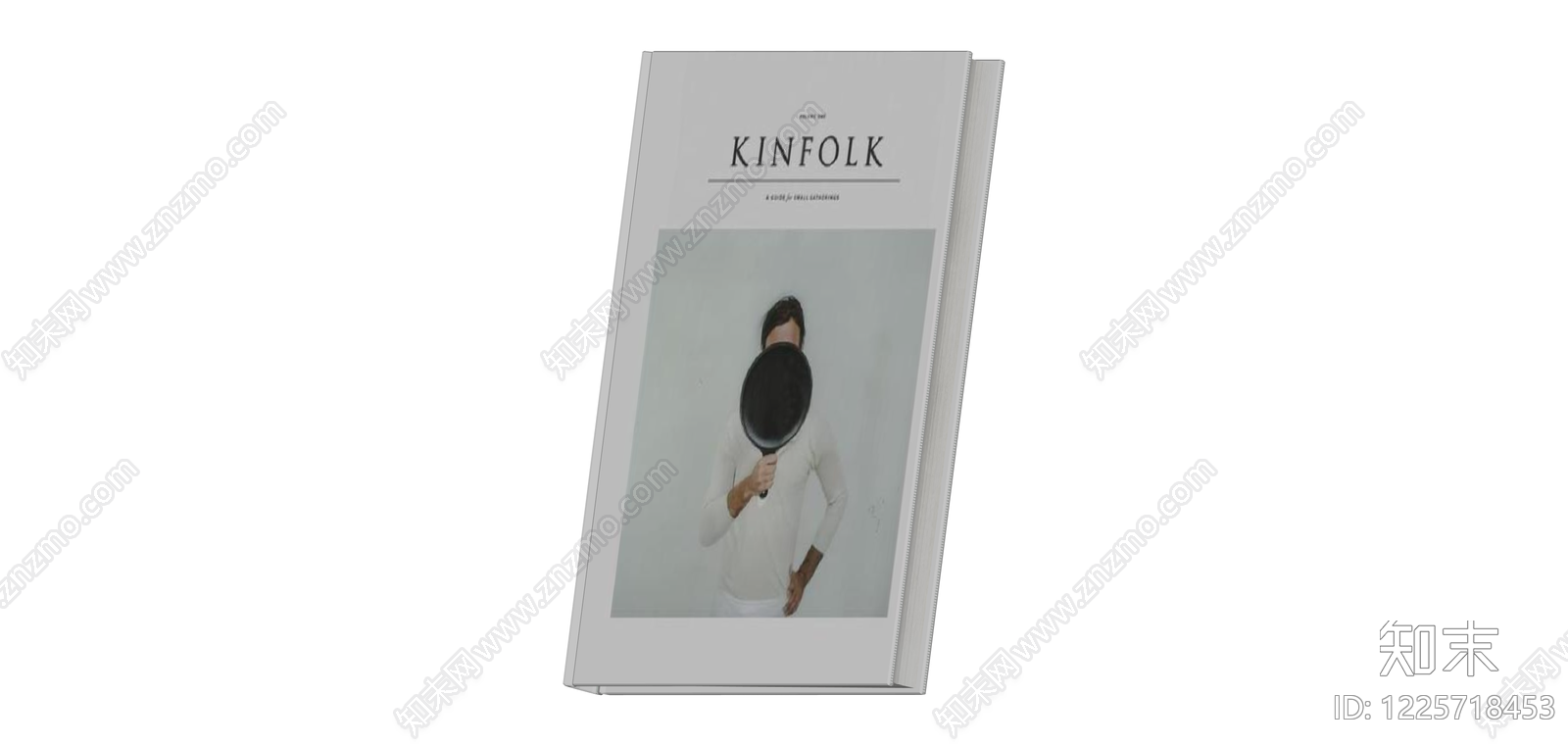 Kinfolk杂志书模型SU模型下载【ID:1225718453】