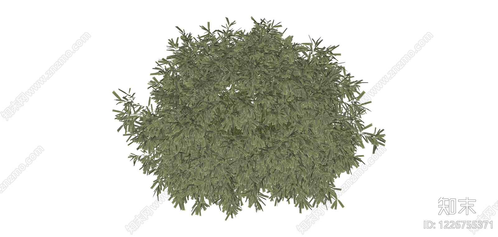 绿色灌木球植物SU模型下载【ID:1226755371】
