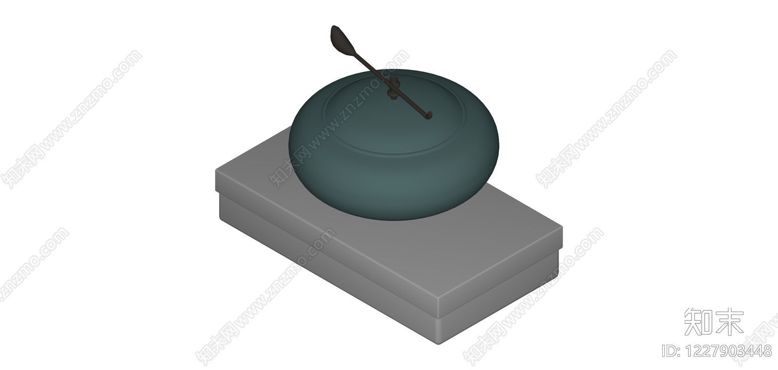 铜壶滴漏计时器SU模型下载【ID:1227903448】