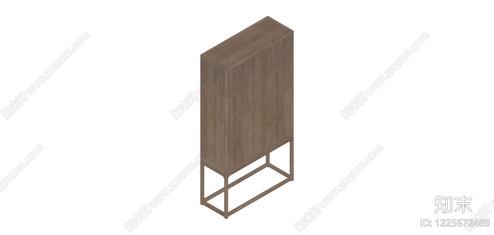 木质双门高柜SU模型下载【ID:1225672489】
