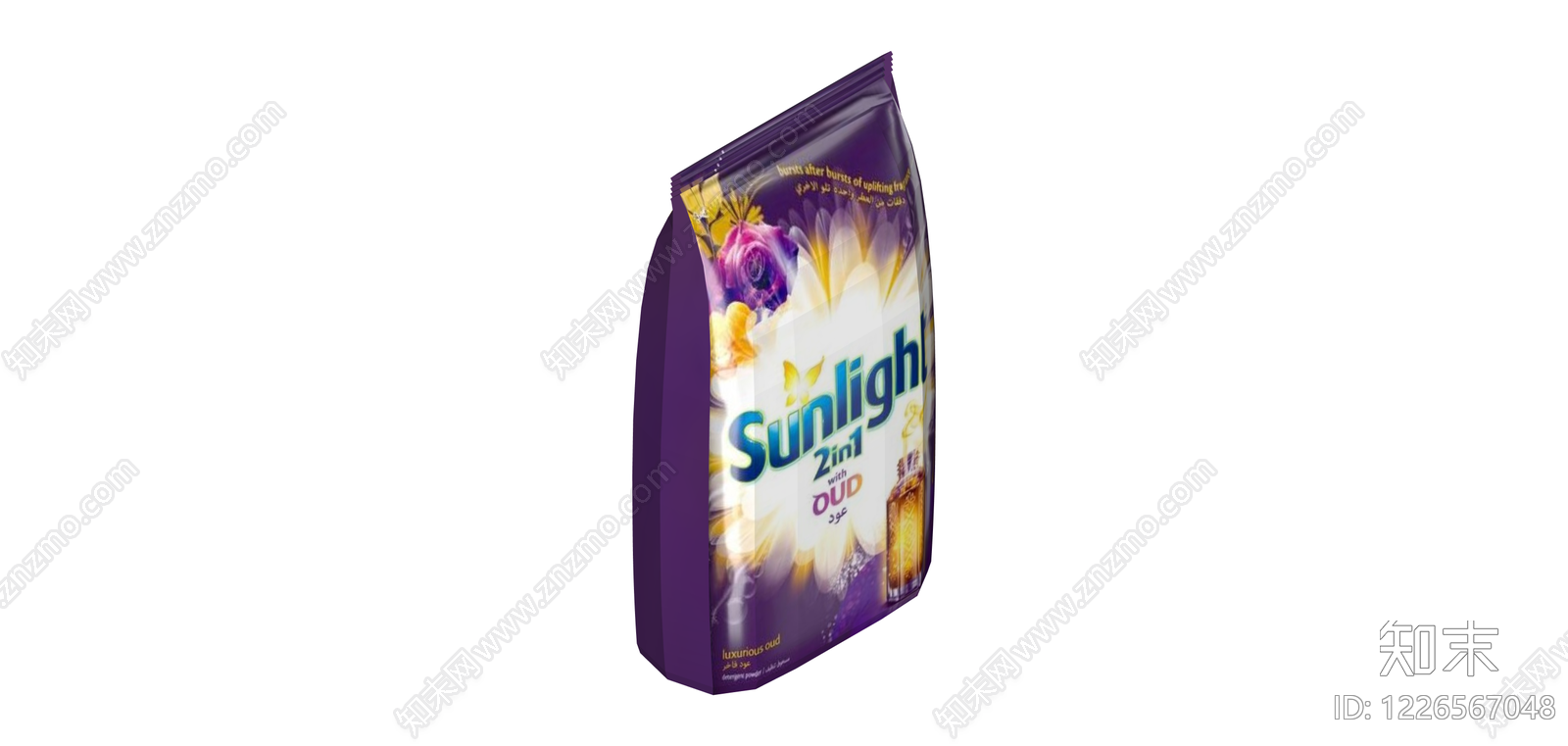 Sunlight洗衣粉补充袋SU模型下载【ID:1226567048】