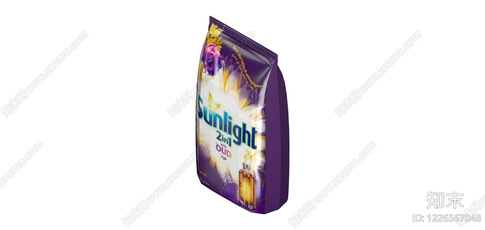 Sunlight洗衣粉补充袋SU模型下载【ID:1226567048】
