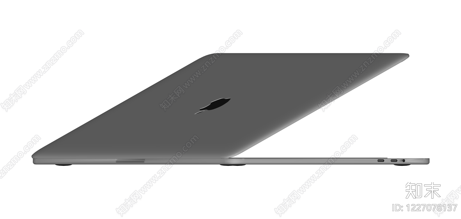MacBook笔记本电脑SU模型下载【ID:1227078137】