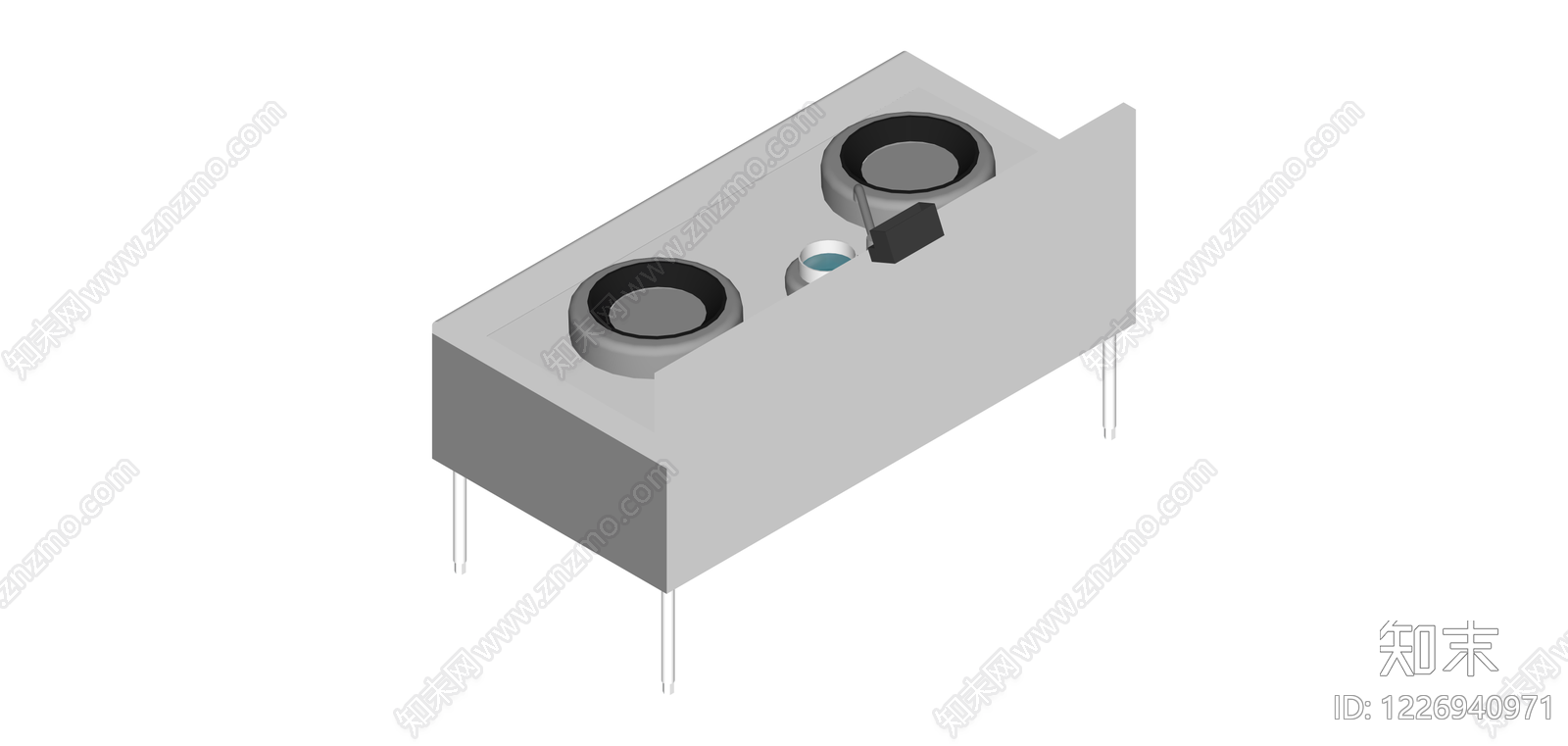 双头商用灶台SU模型下载【ID:1226940971】