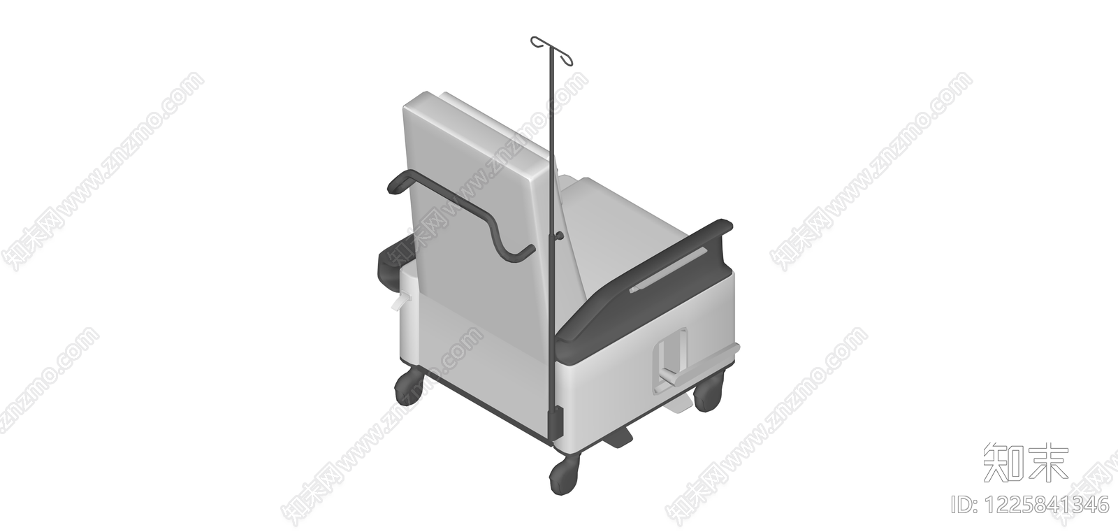 医用输液椅SU模型下载【ID:1225841346】