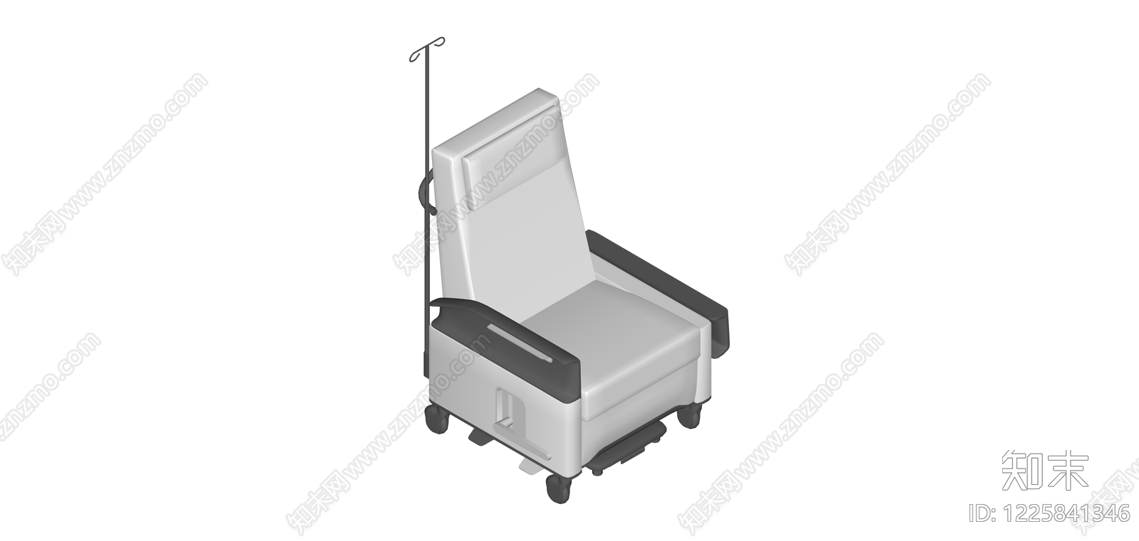 医用输液椅SU模型下载【ID:1225841346】