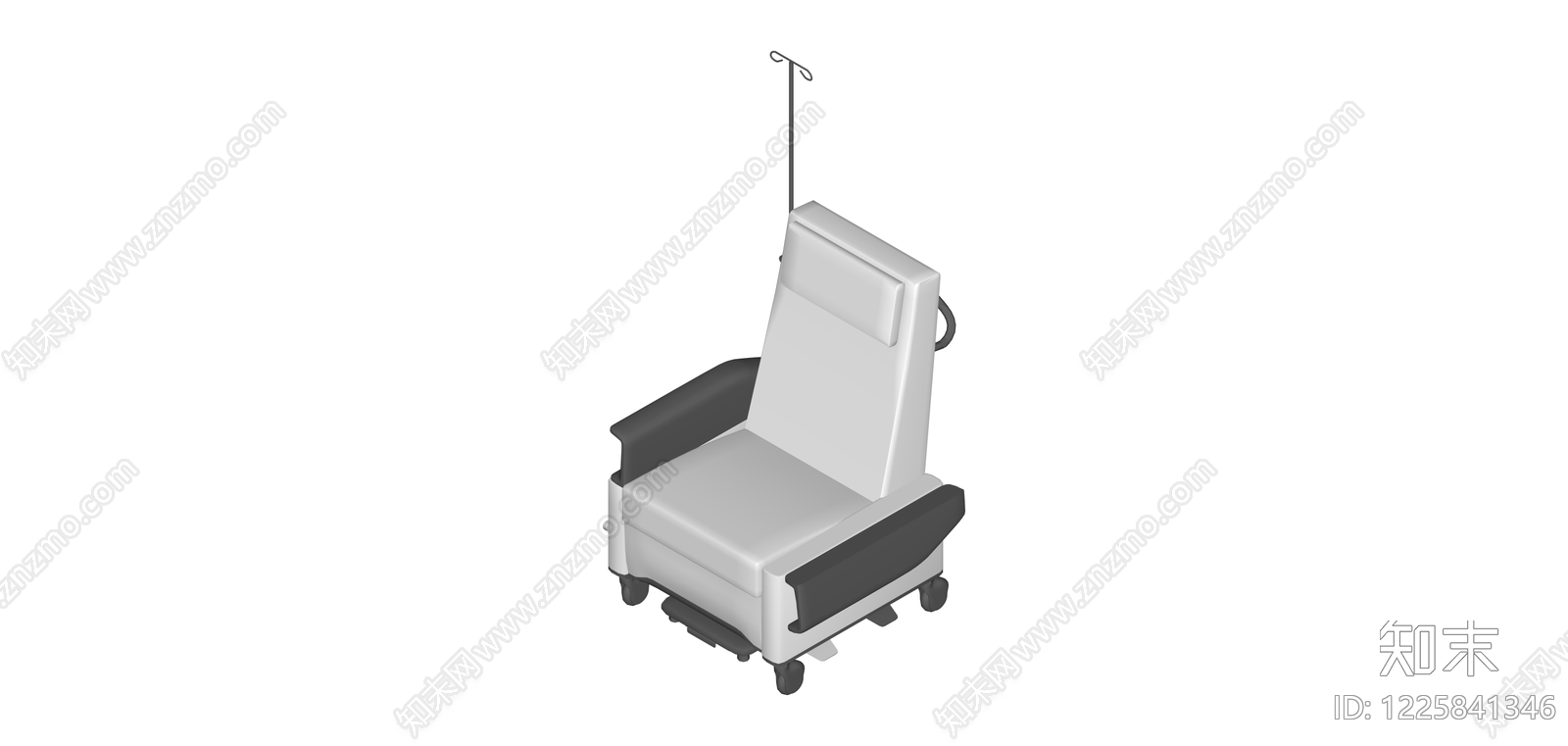 医用输液椅SU模型下载【ID:1225841346】