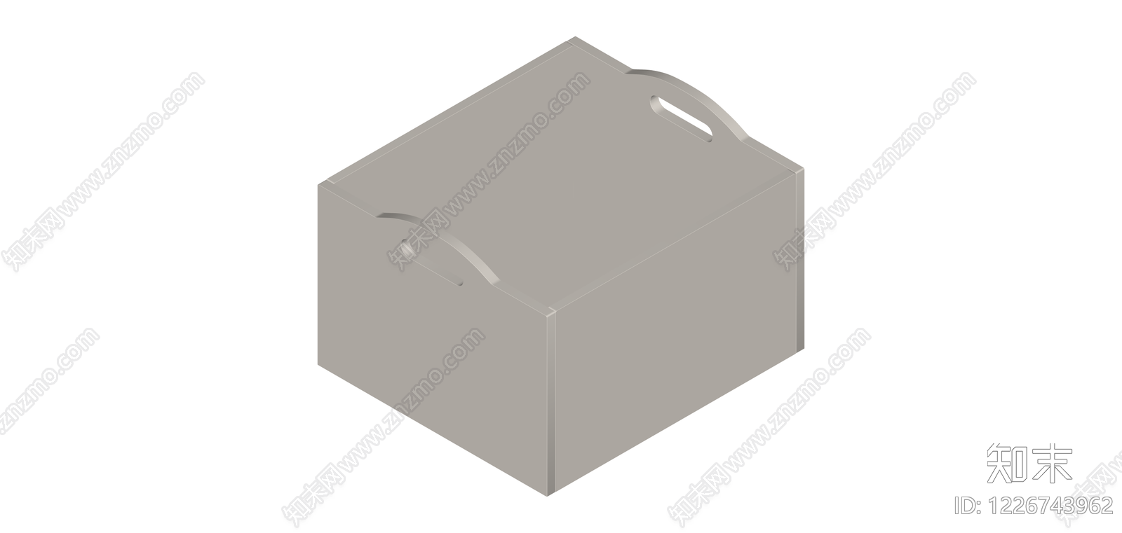 带标签的玩具收纳盒SU模型下载【ID:1226743962】
