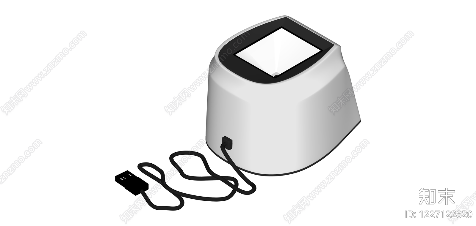 支付宝微信支付扫码盒SU模型下载【ID:1227122820】