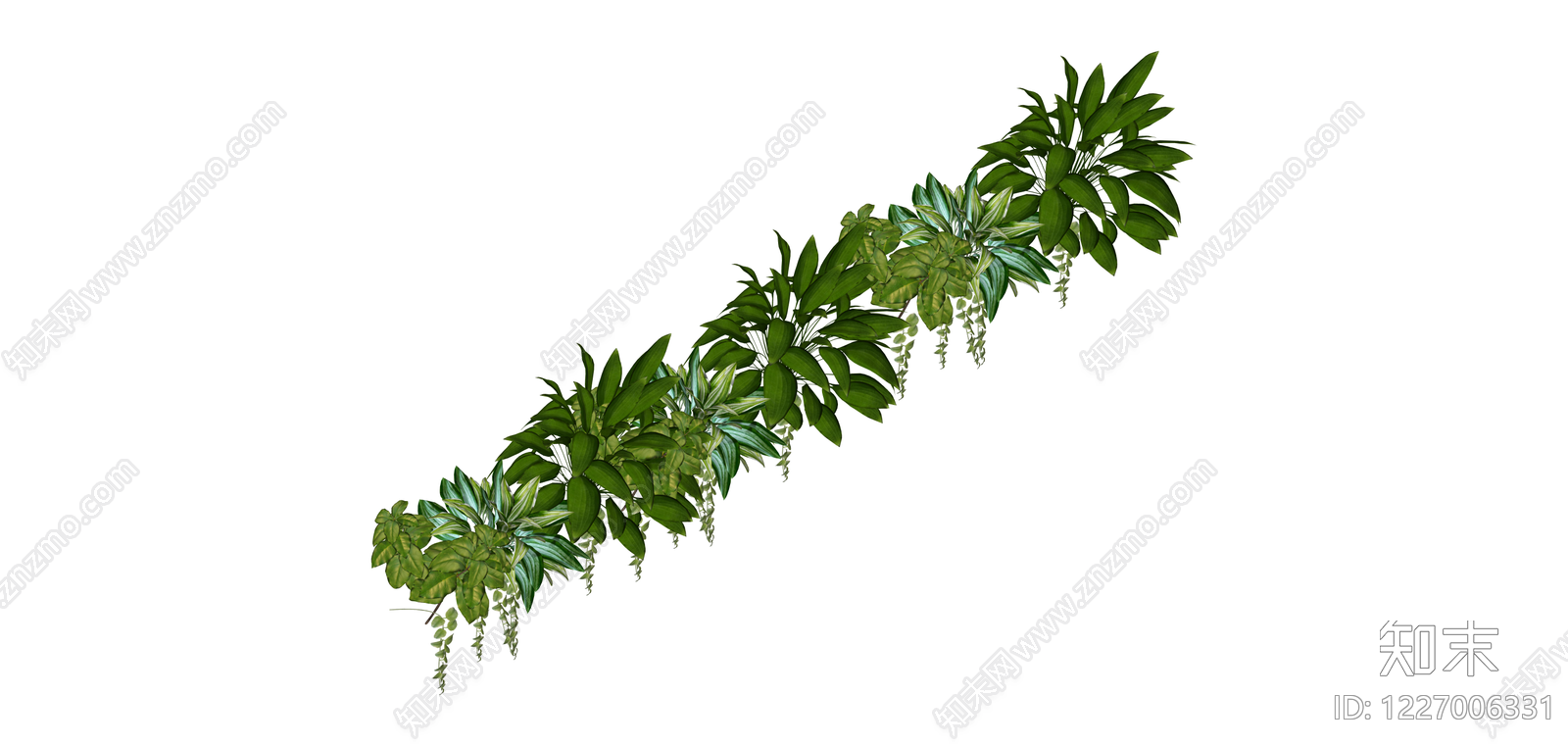 室内绿植组合景观SU模型下载【ID:1227006331】