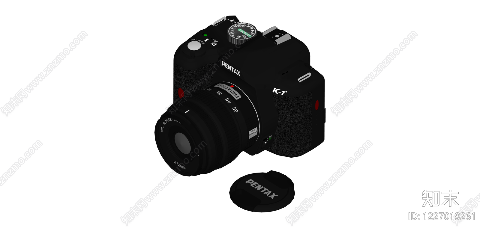 宾得K-r单反相机模型SU模型下载【ID:1227019261】