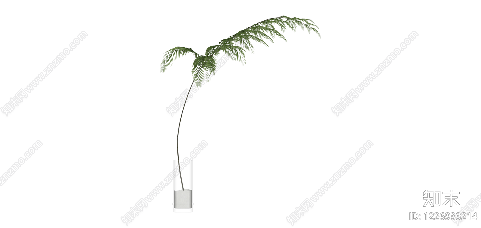 盆栽绿植SU模型下载【ID:1226933214】