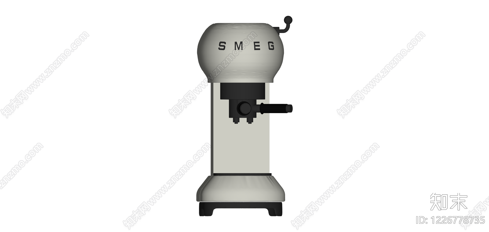 SMEG品牌复古搅拌机SU模型下载【ID:1226778735】