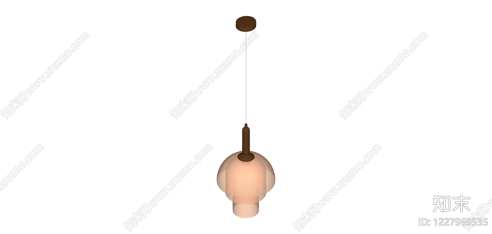 多层吊灯灯具SU模型下载【ID:1227969535】