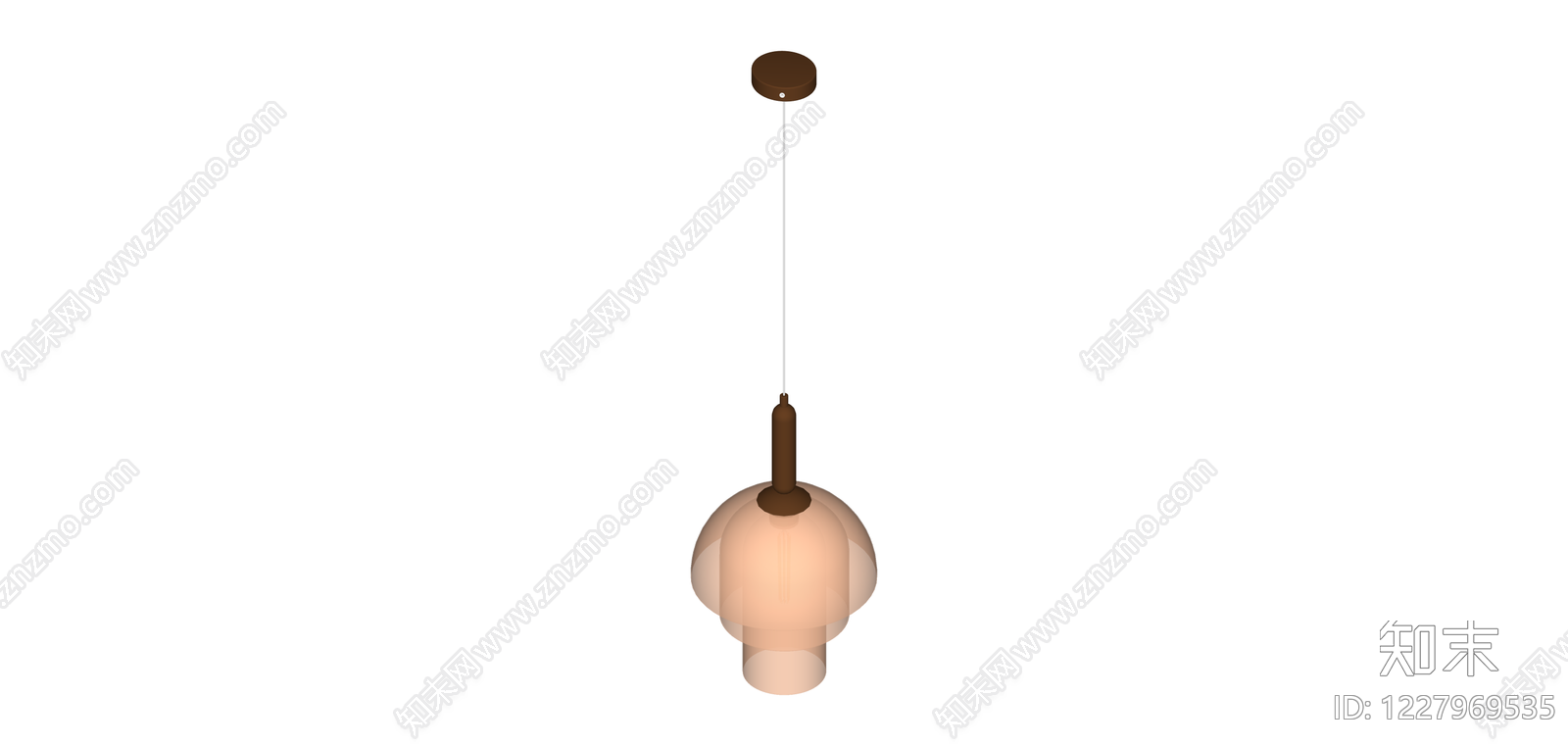 多层吊灯灯具SU模型下载【ID:1227969535】