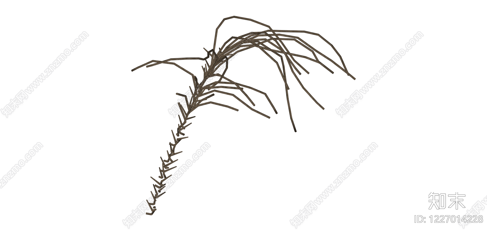 棕榈树植物模型SU模型下载【ID:1227014228】