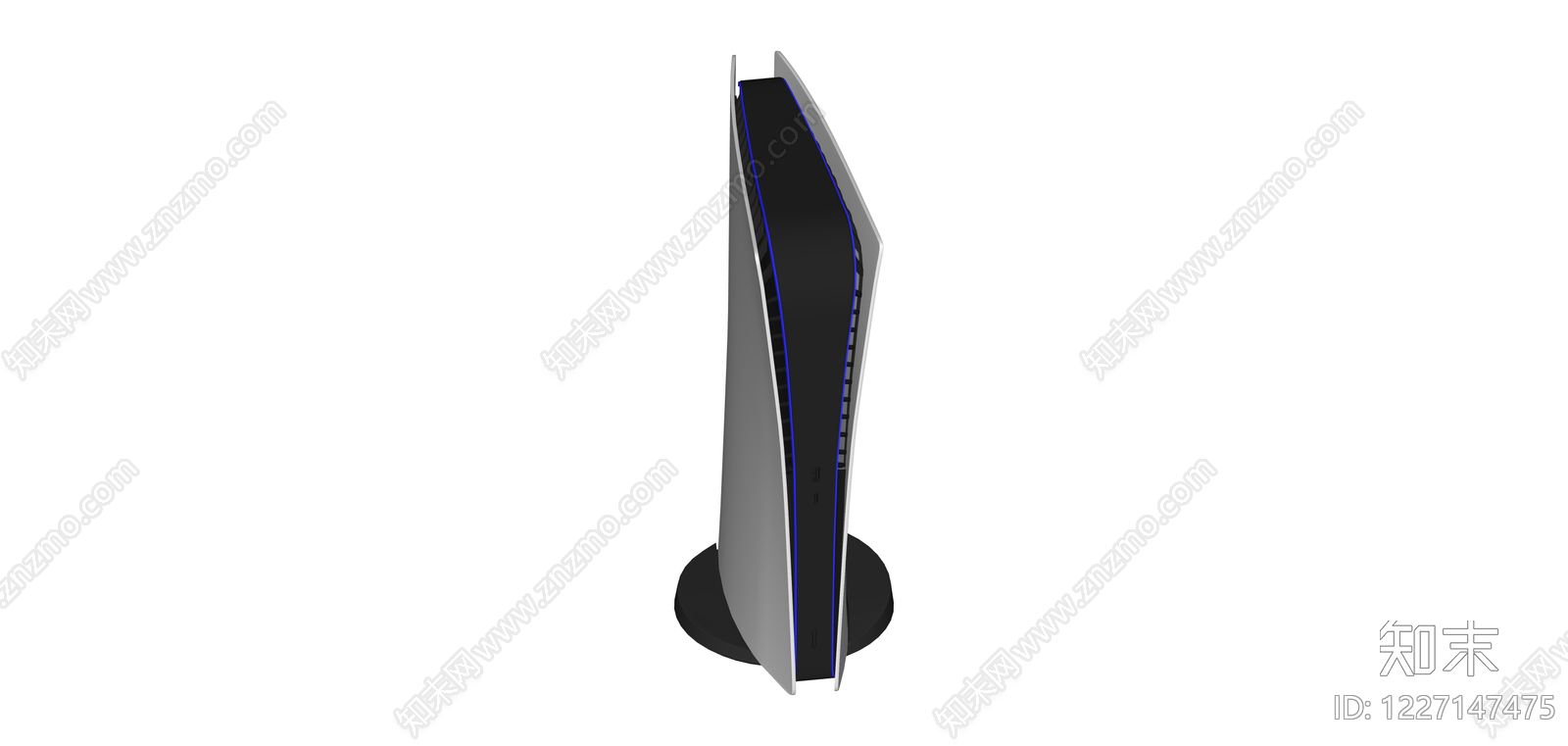PS5游戏主机模型SU模型下载【ID:1227147475】