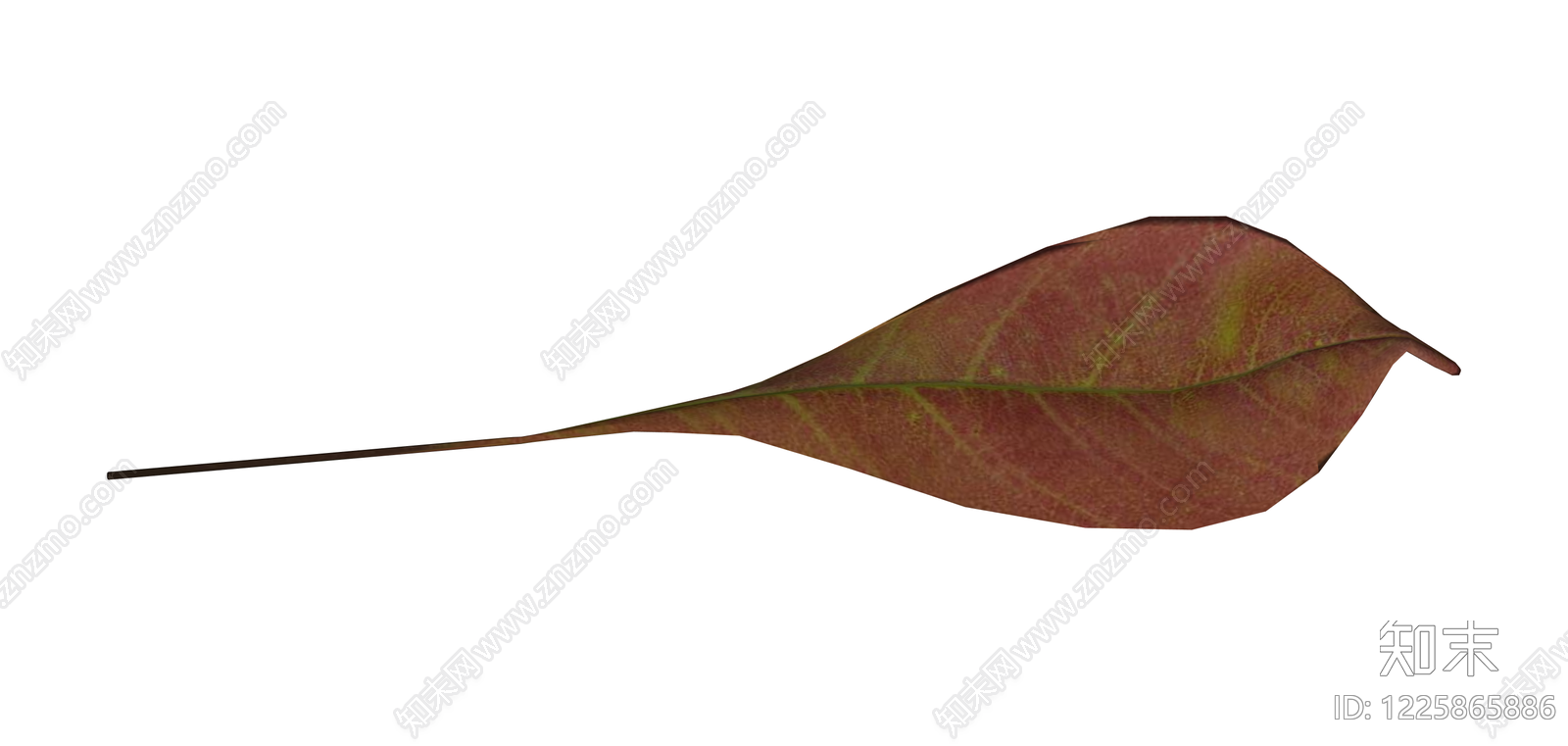 红叶植物叶片SU模型下载【ID:1225865886】