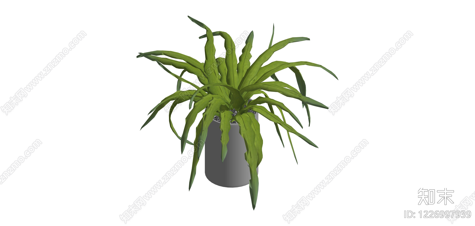 盆栽绿植SU模型下载【ID:1226997939】