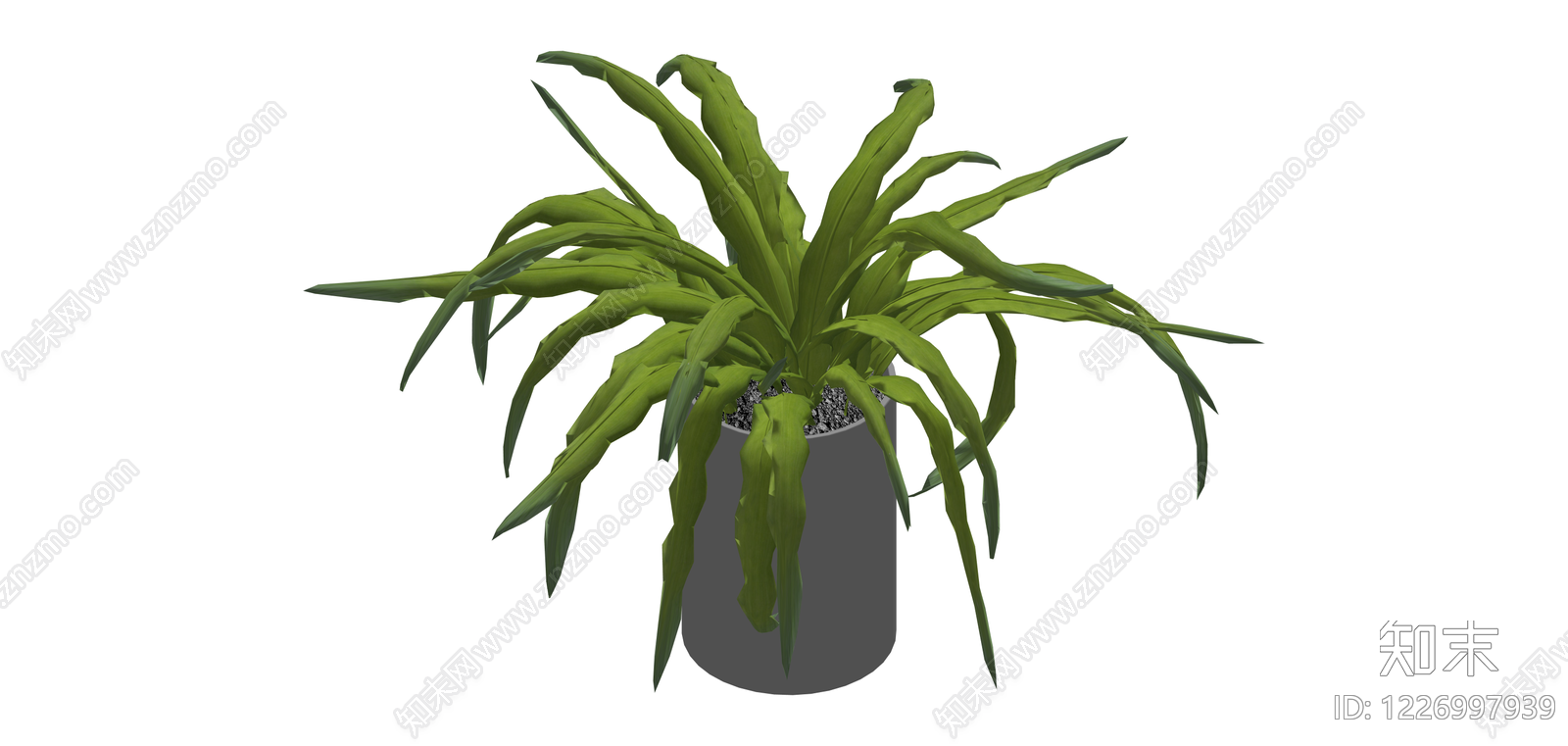 盆栽绿植SU模型下载【ID:1226997939】