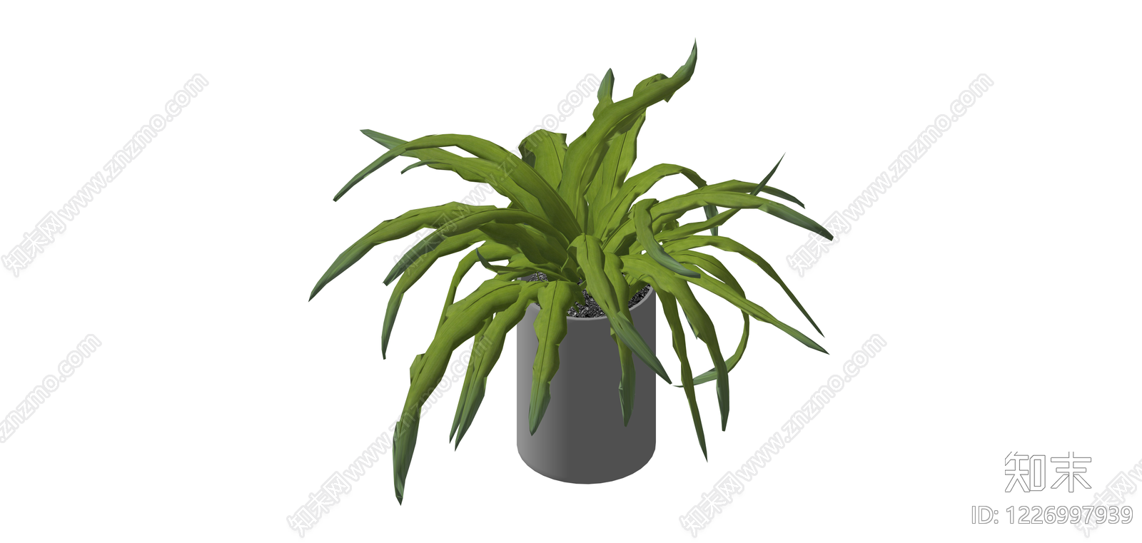 盆栽绿植SU模型下载【ID:1226997939】