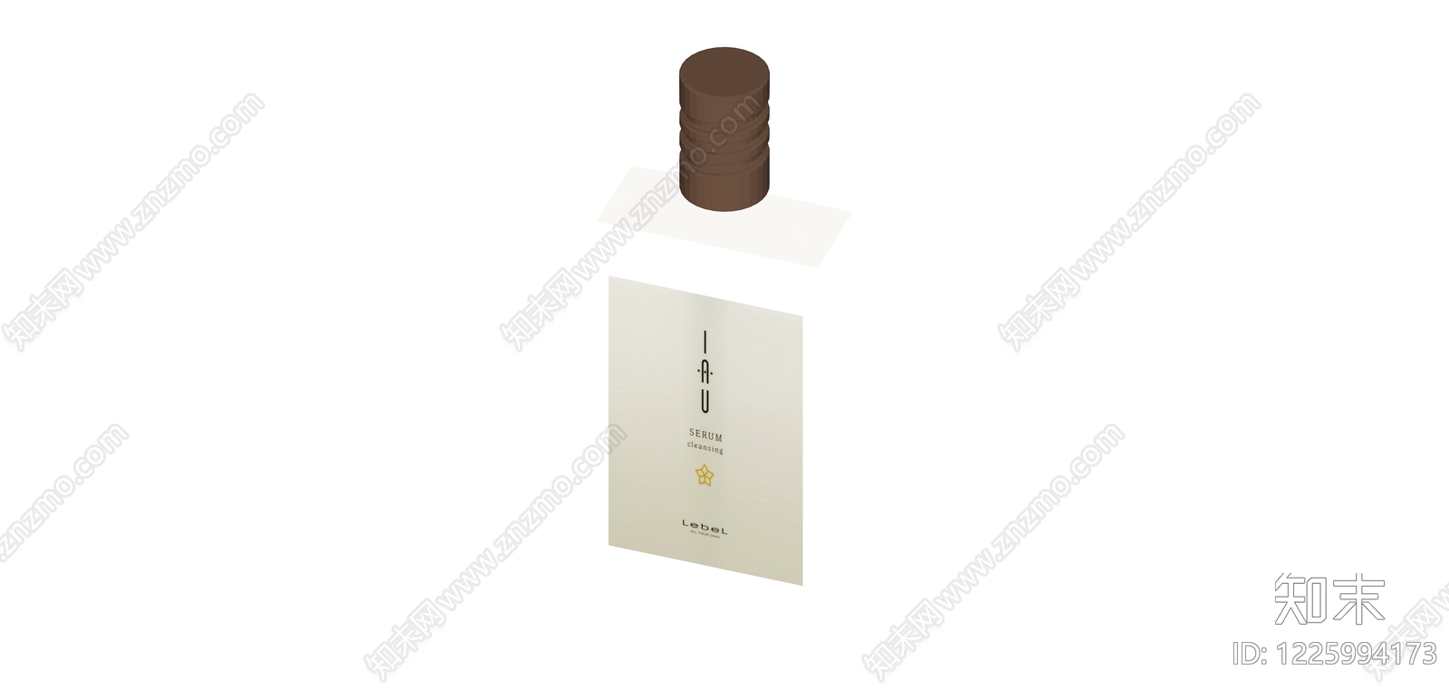 Lebel品牌精华液瓶SU模型下载【ID:1225994173】