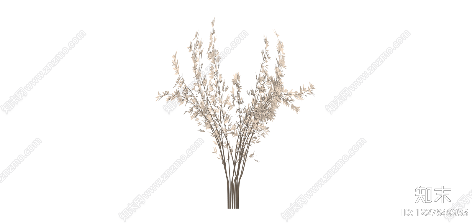 米色干花植物束SU模型下载【ID:1227849935】
