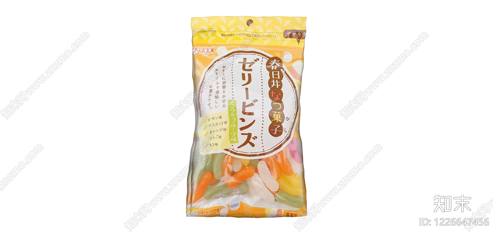 春日井软糖包装袋SU模型下载【ID:1226647456】