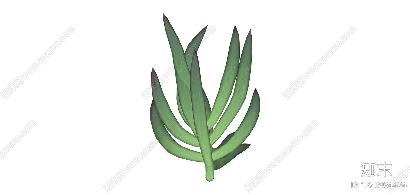 多肉植物组景SU模型下载【ID:1226984424】